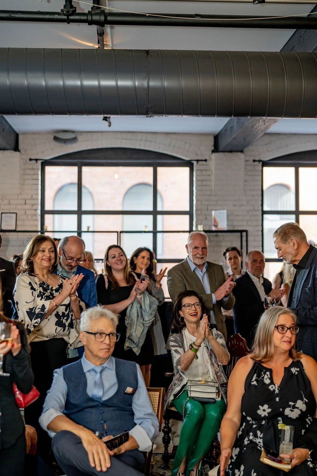 Guests applauding during the inaugural CANREADS Awards.